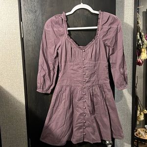 urban outfitters purple dress